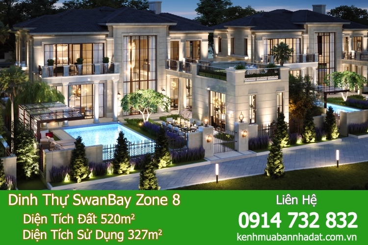 Dự Án Swan Bay Zone 8 - Khu Marina Villa ( Khu Zone 8 )
